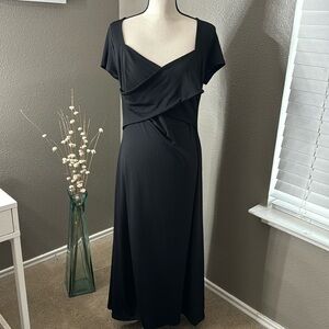 H&M maxi dress long short sleeve nursing top size L